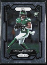 2023 Panini Prizm #379 Israel Abanikanda