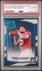 Patrick Mahomes II 2017 Panini Donruss Optic Rookie RC #177 PSA 10 Gem Mint 🔥🐐
