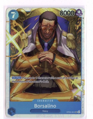 Borsalino OP05-051 SR Awakening of the New Era Card