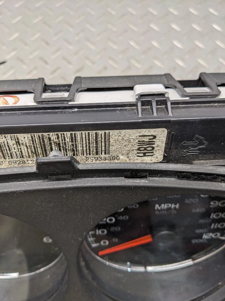 Speedometer Cluster MPH US Market Fits 07-14 SILVERADO 2500 PICKUP 1133472 - Image 4 of 4