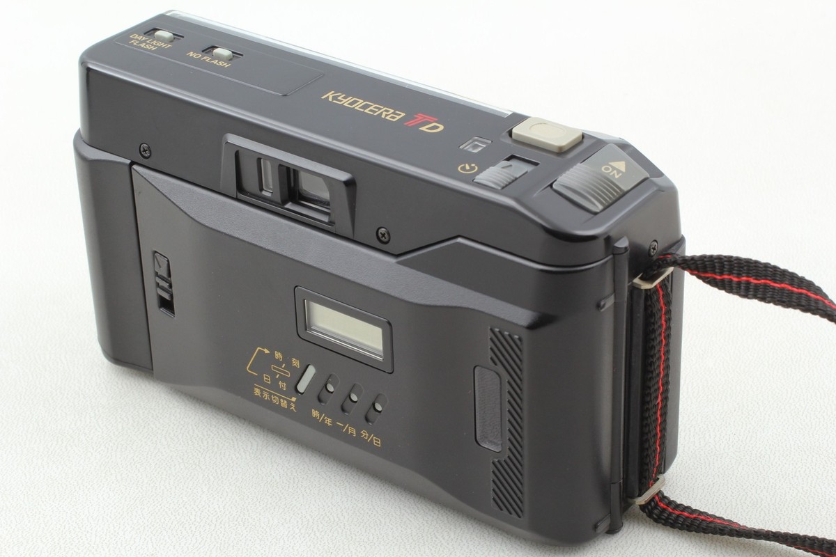 N MINT w/Strap] Kyocera TD Yashica T2D Carl Zeiss Tessar 35mm Film