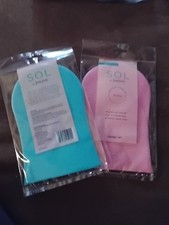 New SOL by Jergens - Body Sunless Tanning Application Mitt Lot of 2