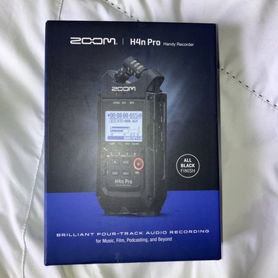 Zoom H4n Pro Portable Four-Track Audio Recorder, Black - Music, Film, Podcasting