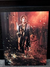 Martin Freeman signed 8x10 The Hobbit w COA