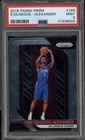 2018-19 Panini Prizm Shai Gilgeous-Alexander Rookie #184 PSA 9 Clippers