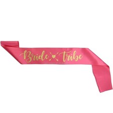 Bride Tribe Sashes