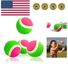 Replacement Sticky Balls, 4 Packs, 2.6 Inch Diameter, Suitable for Toss and C...