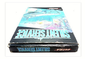 Silent Service Nintendo NES Vintage Game 1989 Ultra Games Japan US Region