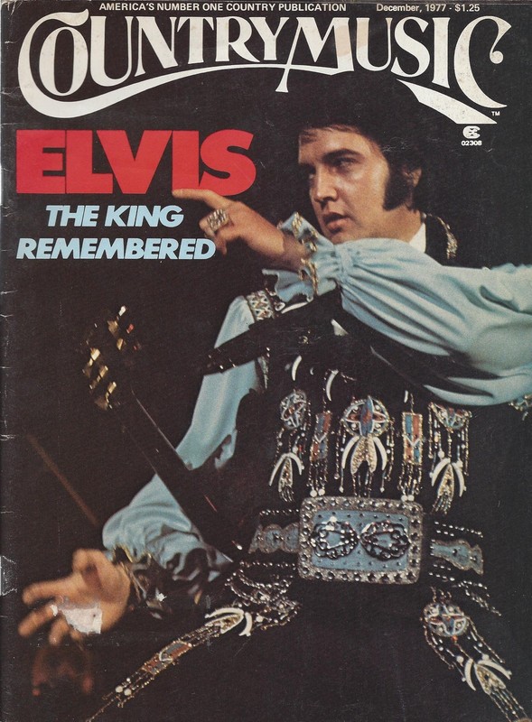 1977 Country Music-Elvis The King Remembered-LOT J