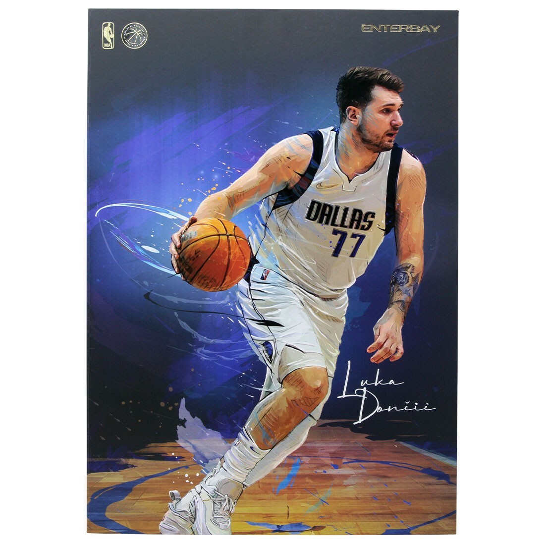 NBA x Enterbay Dallas Mavericks Luka Doncic Real Masterpiece 1/6
