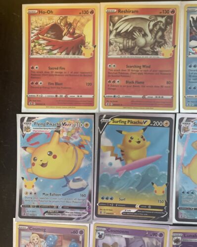 Pokémon Celebrations 25th Anniversary Complete 25 Card Set Near Mint NM - Picture 2 of 8