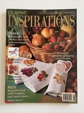 Classic Inspirations Magazin Stickbuch - Ausgabe 8 1995 - Basteln