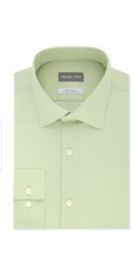 Michael Kors Men's Regular Fit Airsoft Stretch Non-Iron Performance Solid Dress Michael Kors Men's Regular Fit Airsoft Stretch Non-Iron Performance Solid Dress