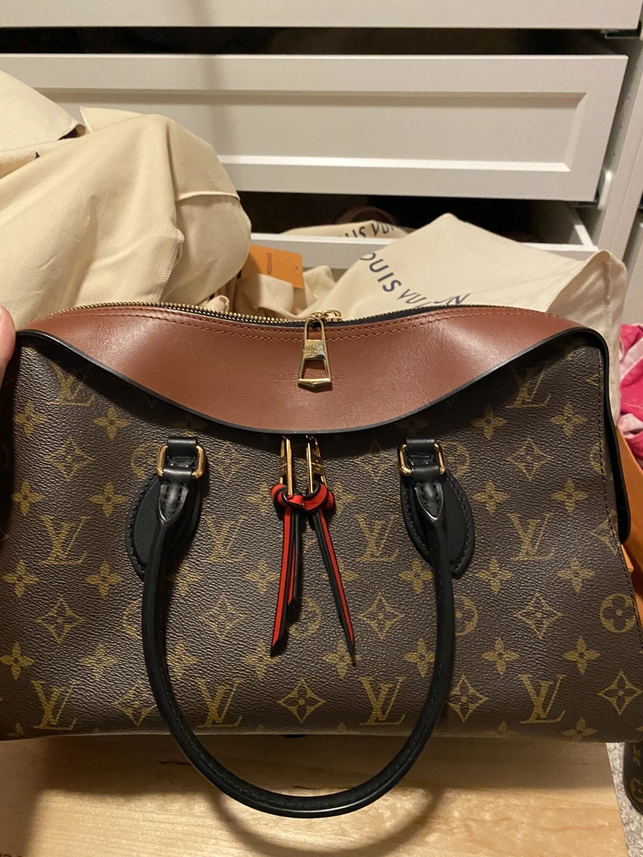 Louis Vuitton Tuileries Monogram Canvas Tote Shoulder Bag