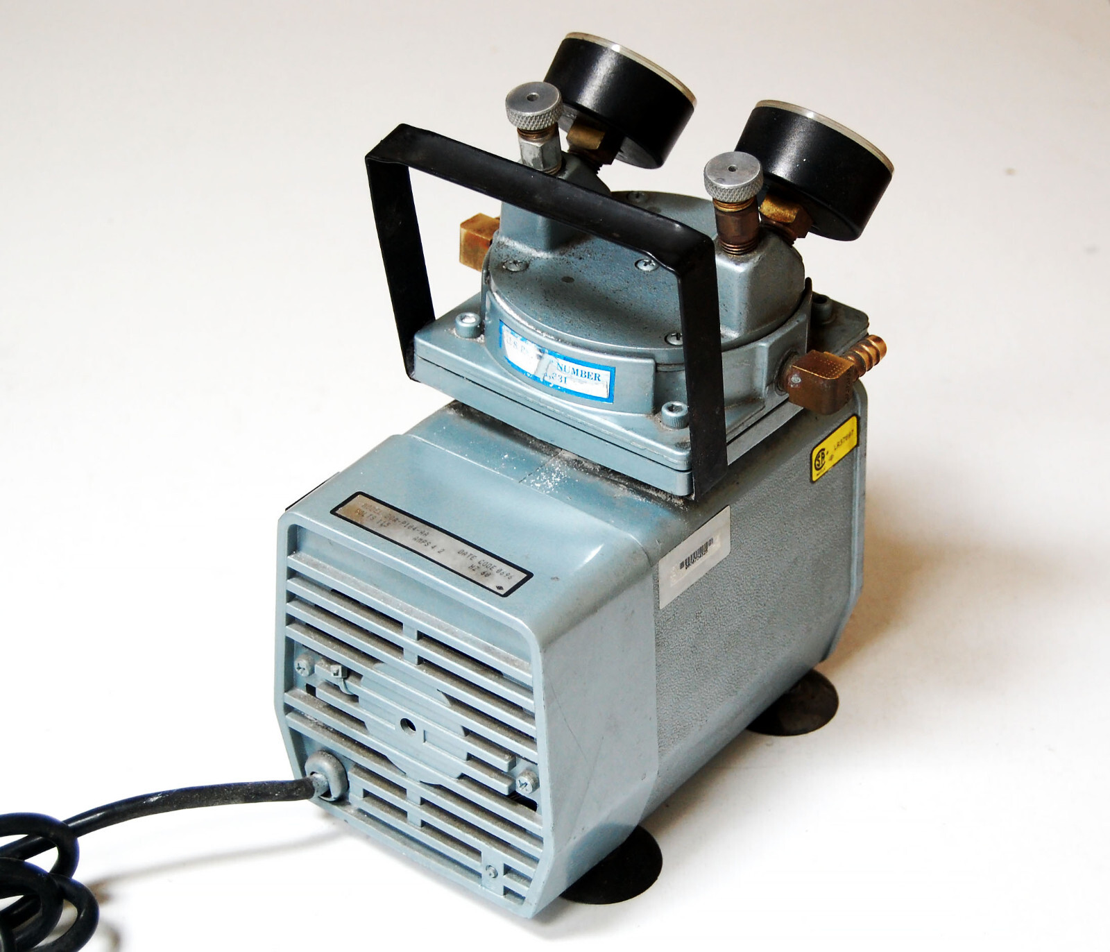 Gast Model Doap104aa Diaphragm Compressor Vacuum Pump 115v for sale