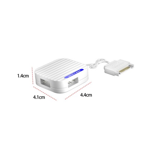 3Pin 5V ARGB Splitter Cable Light Controller Mini Adapter Controller - Afbeelding 3 van 14