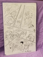 Sabrina the Teenage Witch #99 Original Art Page #21 SIGNED by Jim Amash