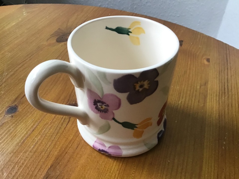 EMMA BRIDGEWATER WALLFLOWER MUG. 1/2 PT eBay