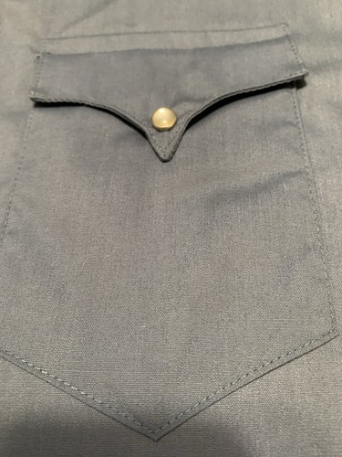 Vintage 70s The Alamo Ranchwear Pearl Snap Button Mens Dress Shirt - Picture 18 of 24