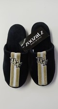 Zoozatz Men's UCF Slippers Black Gold Size 9/10 NWT