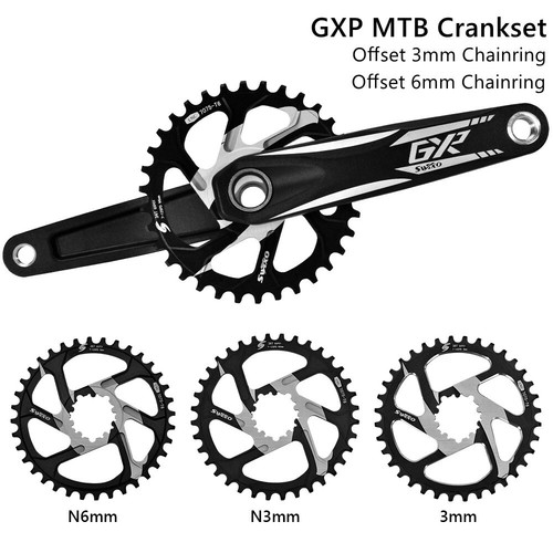 Mountain Bike GXP Crankset 170mm MTB 