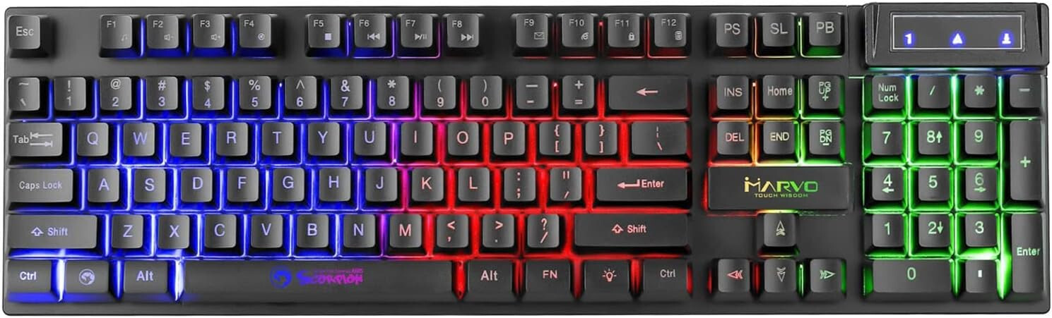 SCORPION K605 MARVO ILLUMINATED GAMING KEYBOARD