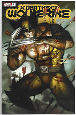 X DEATHS OF WOLVERINE #1 RYAN BROWN TRADE VARIANT MARVEL COMICS 2022 NEW B/B