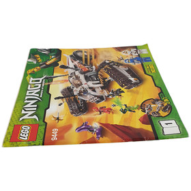 Lego 9449 NINJAGO Ultra Sonic Raider INSTRUCTION MANUALS ONLY 2012 Retired 8+ Vg