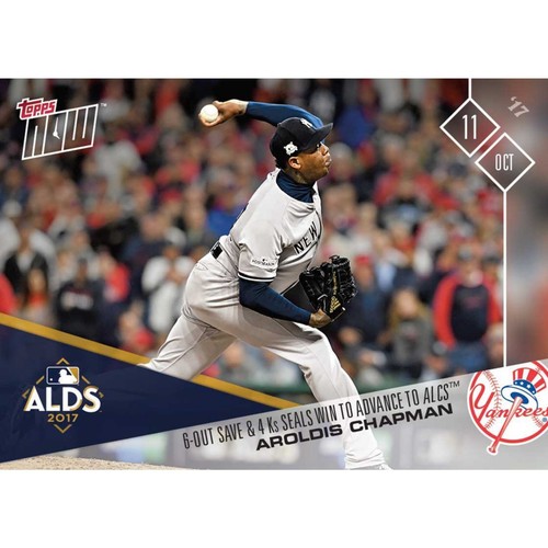 2017 Topps Now 748 Aroldis Chapman