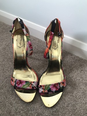 ted baker barely there heeled sandals