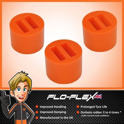 Ford Cortina MK3 Exhaust Mount Bushes in Poly Polyurethane Flo-Flex