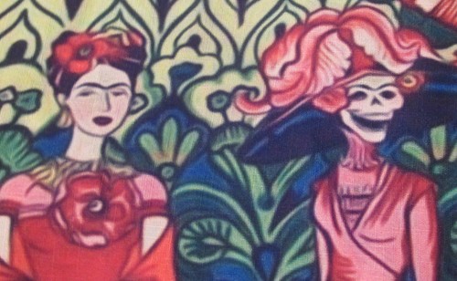 Women's Frida Kahlo La Catrina long 
