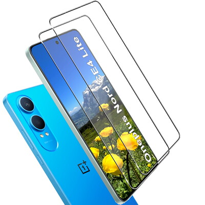 Für Oneplus Nord CE4 Lite Echt Glas Display Schutz Panzerfolie 9H Schutzglas 2x