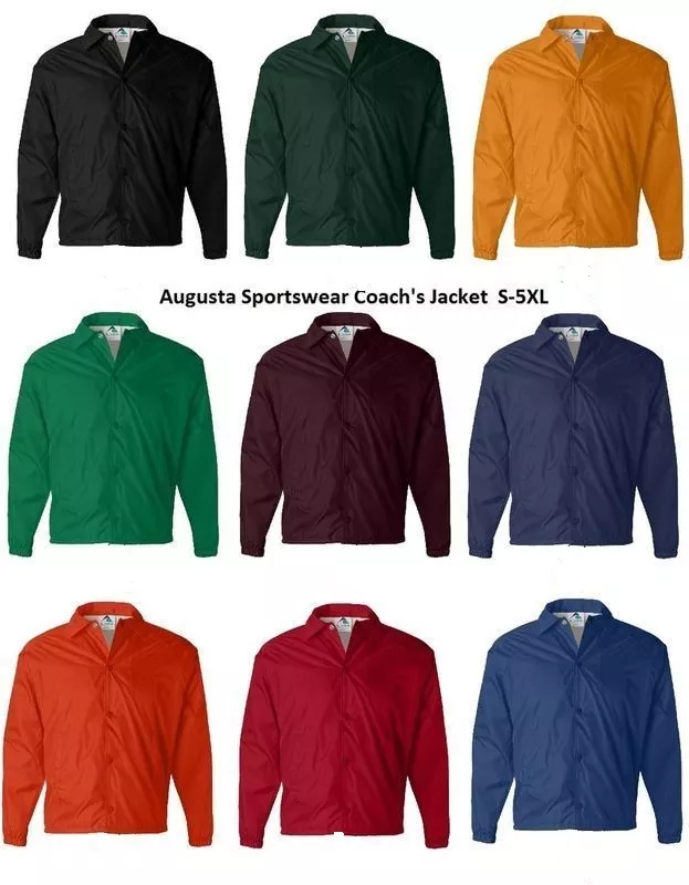Augusta sportswear coach's best sale jacket