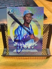 Sherten Apostel Autographed Signed 1st Bowman CHROME Card Dawn of Glory Rangers