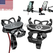 Motorcycle Cell Phone Holder Mount For Harley-Davidson Honda Yamaha Kawasaki