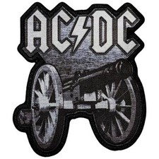 AC/DC - FOR THOSE ABOUT TO ROCK - WOVEN PATCH - BRAND NEW - MUSIC BAND ACDCPAT24