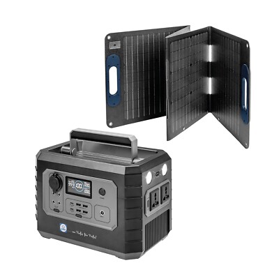 FIAP profisolar PowerBox 600 - tragbare, mobile Powerstation inkl. 100 W Panel
