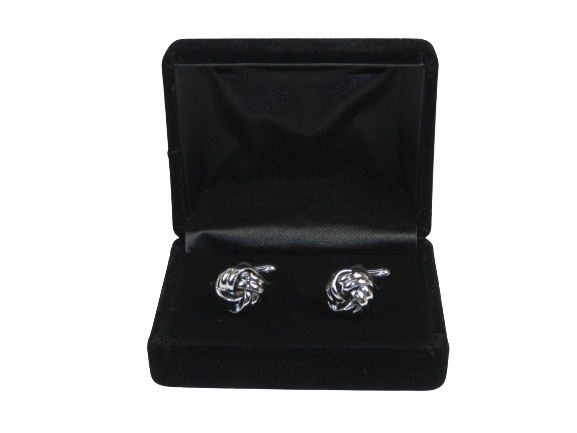 Мужские запонки JValintin от Vitorofolo для рубашки с французскими манжетами V29-19 серебристого цвета 7790₽