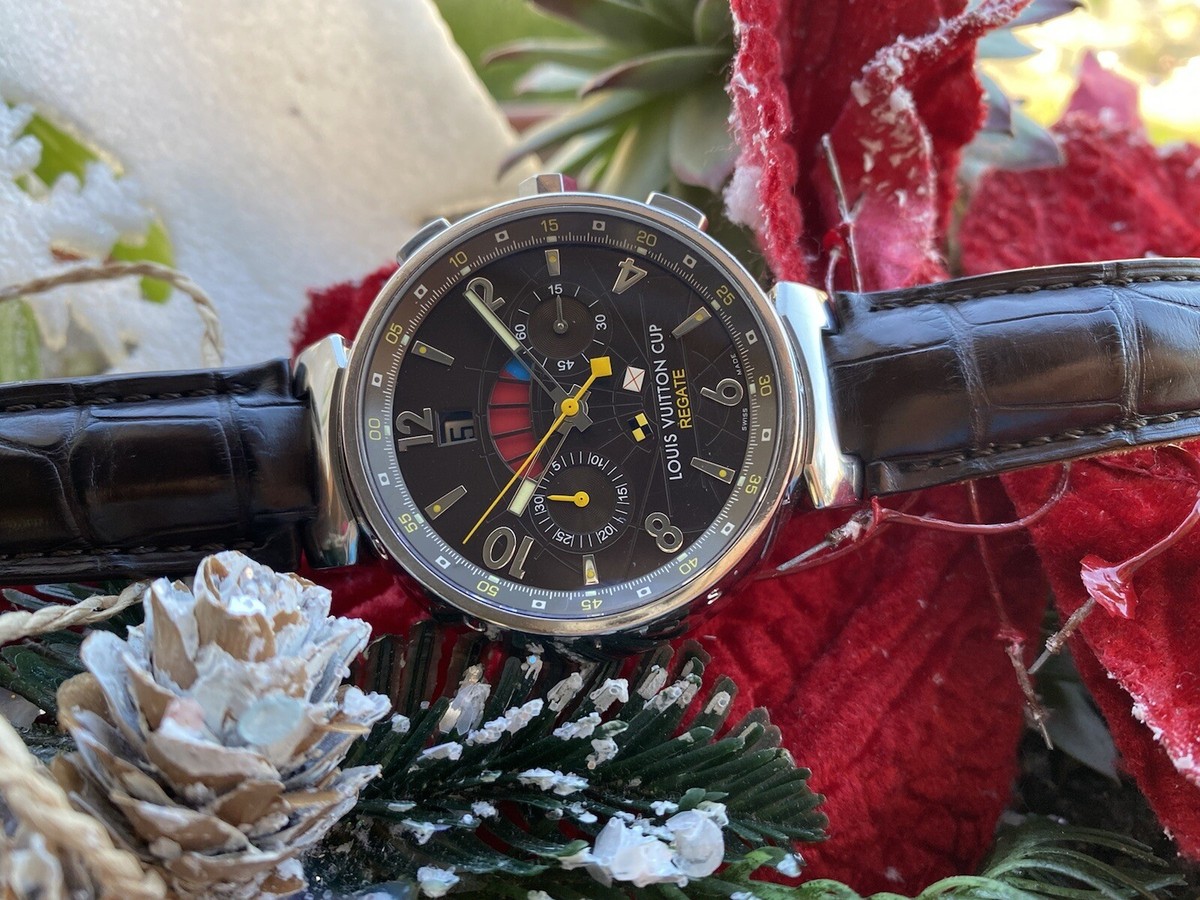 Louis Vuitton Q1021 Tambour Regata Flyback Chronograph Louis Vuitton Q1021 Tambour Regata Flyback Chronograph