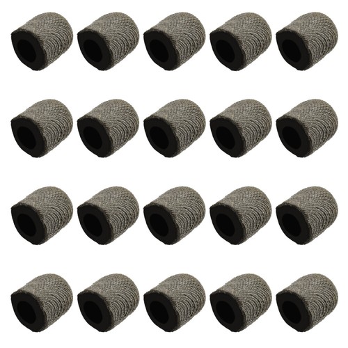 20 Pcs Conductive Fiber Cloth Head Mesh Stylus Replacement Tips Bulk - Zdjęcie 3 z 12