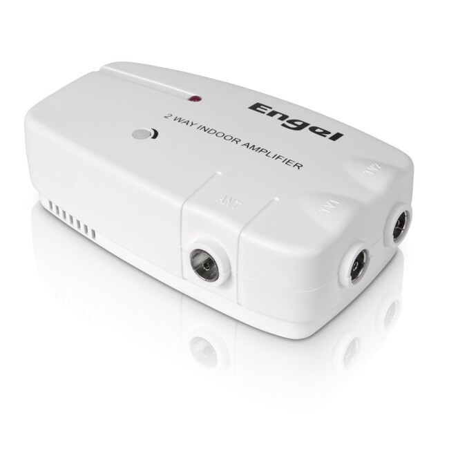 Amplificatore Interno UHF/VHF 18dB 2 Uscite CEI Femmina LTE 5G