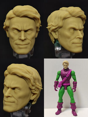 1/12 Unpainted Norman Osborn Green Goblin Willem Dafoe Head Carved