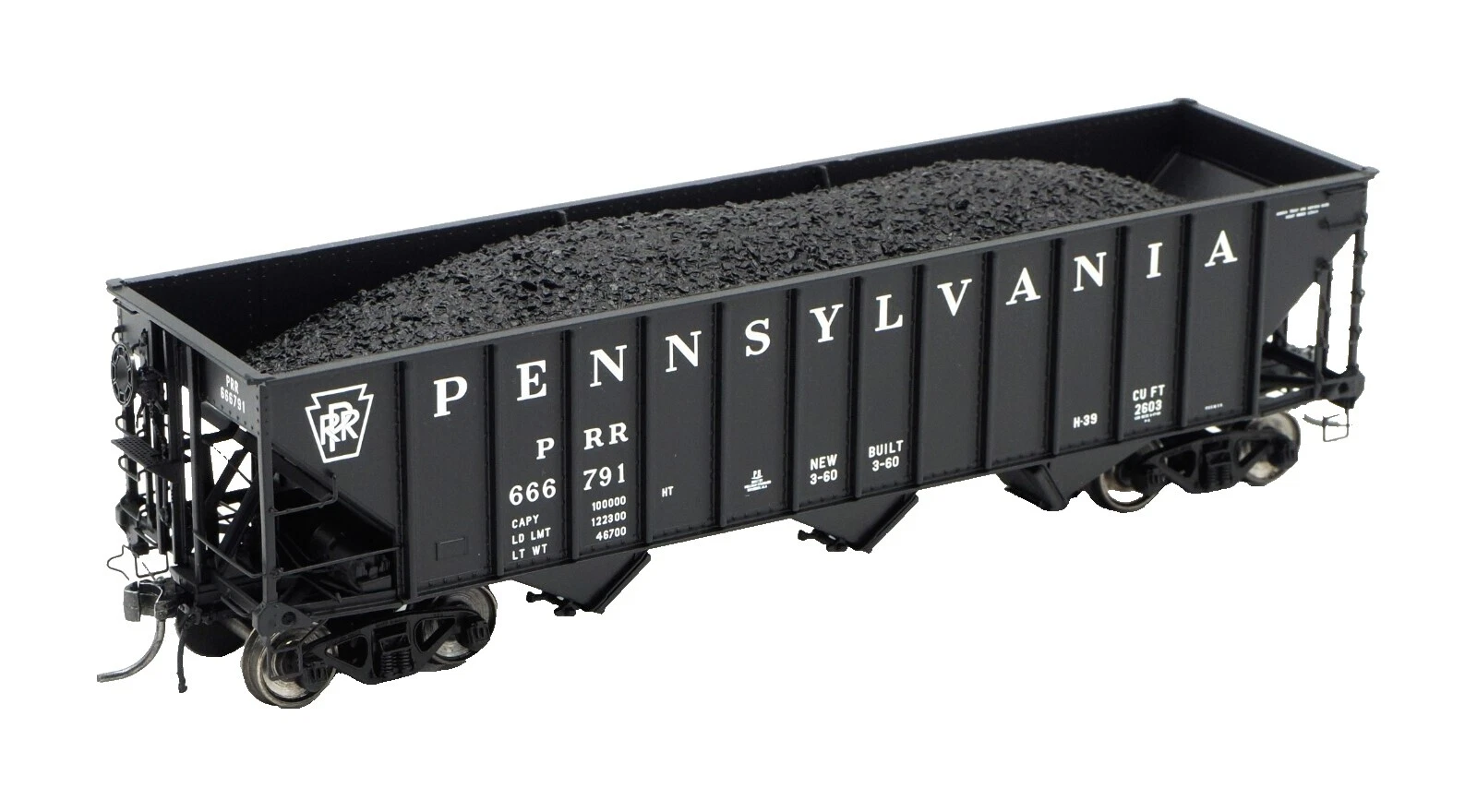 Black Plastic Model Trains