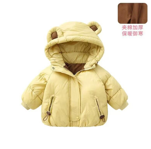 Kids Baby Boys Girl Hooded Coat Windproof Outerwear Winter Warm Jacket Clothes - Picture 15 of 15