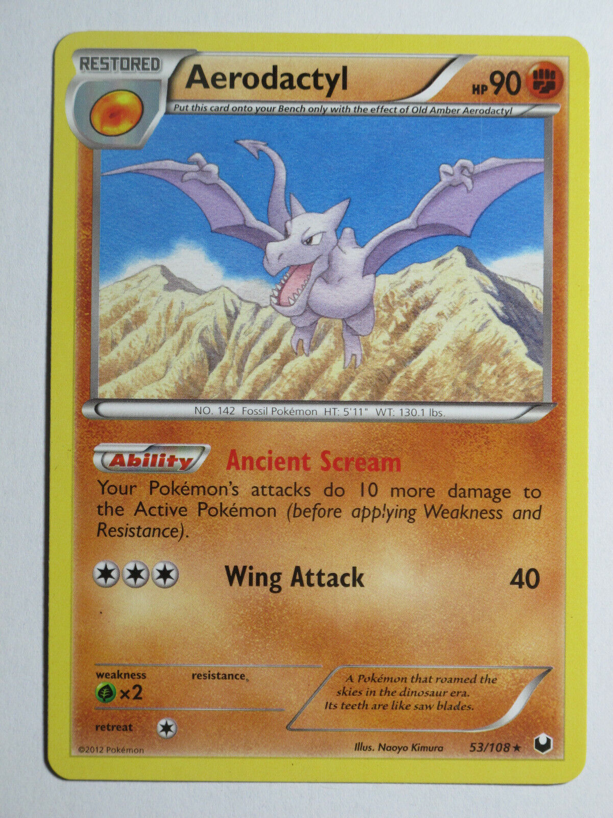 Aerodactyl (Dark Explorers 53/108) – TCG Collector