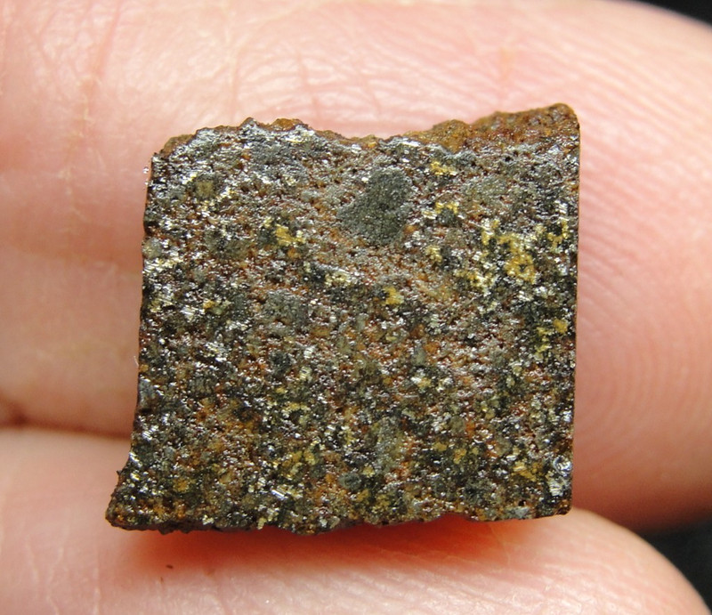 NWA 6811 Official Classified Meteorite - L6-S1 - G079-0187 - 1.70g - COA - Slice