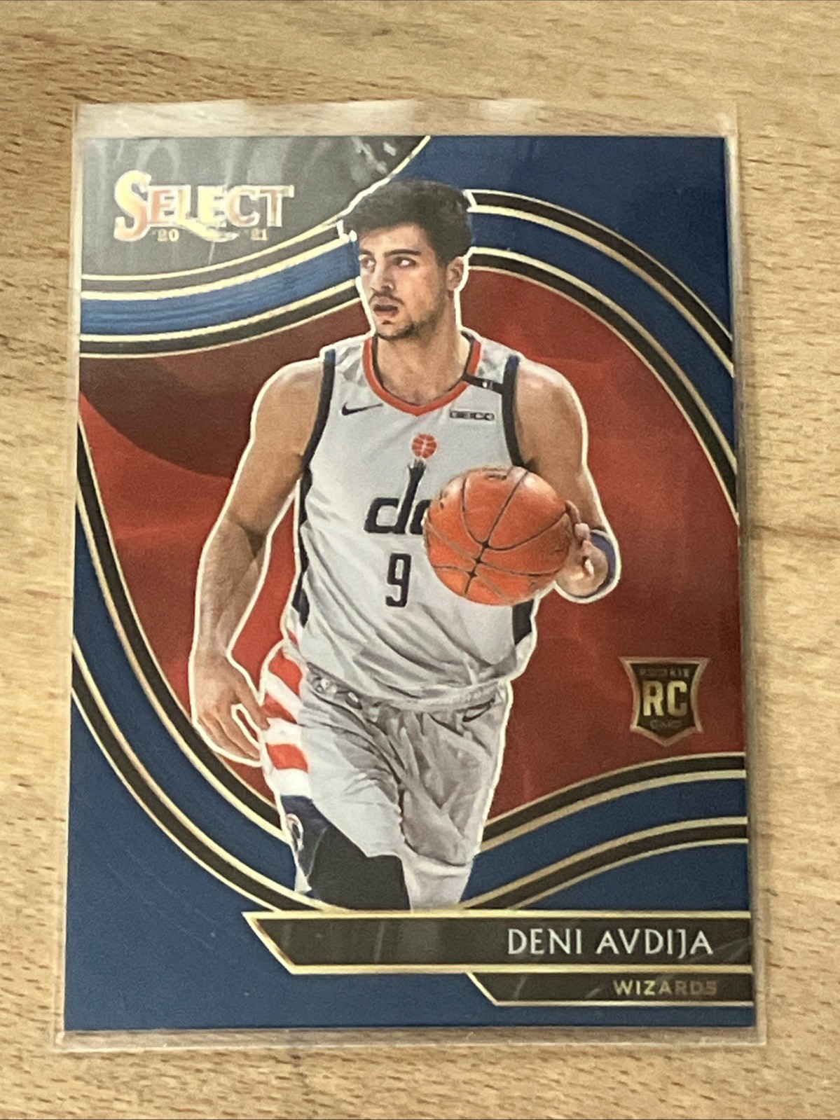 2020-21 Panini Select - Courtside Deni Avdija #292 Blue (RC) Rookie SP