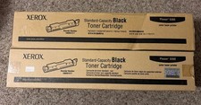 Lot Of 2 Genuine Xerox 106R01217 Black Toner Cartridge Phaser 6360 New Sealed