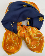 JOOP! Tuch Schal  Seide🧣Wunderschönes Seidentuch Halstuch 100% Seide 49 x 49 cm